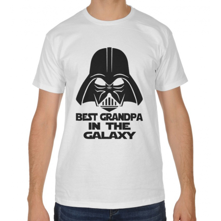 Koszulka na dzień dziadka Best grandpa in the galaxy